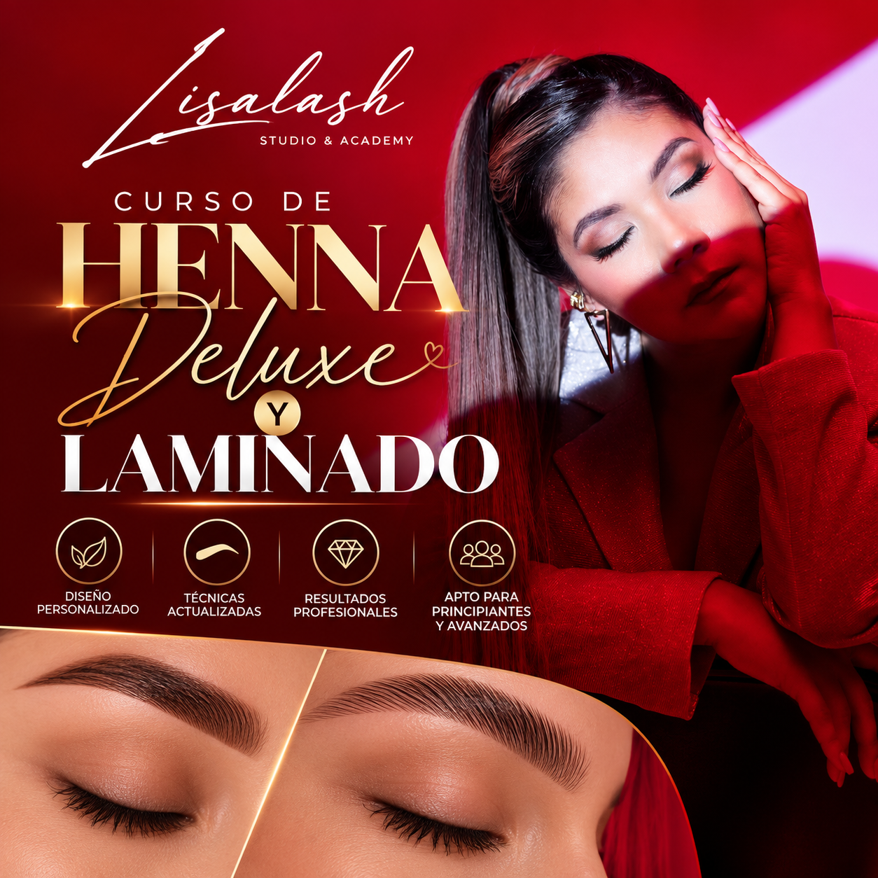Curso Henna Deluxe y Laminado